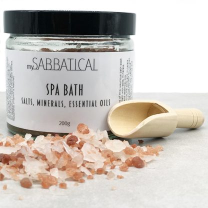 Spa Bath (salts, minerals, oils, essential oils)