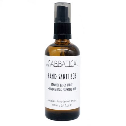 Hand Sanitiser - Ethanol based spray + humectants and essential oils